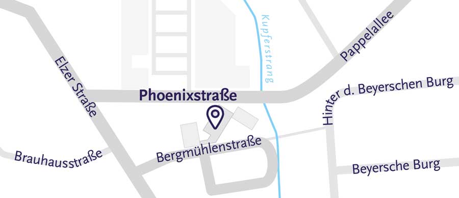 Anfahrt, Detailansicht, Neustädter Markt